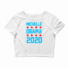 michelle obama 2020 Crop Top