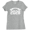 class of 2028 novelty high school elementary Ladies Fitted T-Shirt