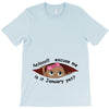 January Peeking Out Baby Girl T-Shirt