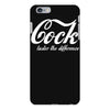 cock   taste the difference funny iPhone 6 Plus/6s Plus Case