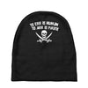 pirate tee skull crossbones Baby Beanies