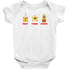 money power woman Baby Bodysuit