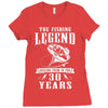 The Fishing Legend Reeling Them In For 30 Years Ladies Fitted T-Shirt