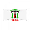 christmas drinking team License Plate