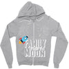Family Trip To Moon Zipper Hoodie