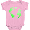 Earth Themed Funny Baby Bodysuit