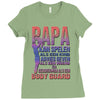 papa   body guard Ladies Fitted T-Shirt