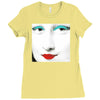 monalisa pop art Ladies Fitted T-Shirt