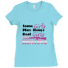 real girls go hunting Ladies Fitted T-Shirt