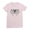 love black Ladies Fitted T-Shirt