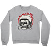 skull biker Crewneck Sweatshirt