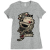 evil save point Ladies Fitted T-Shirt