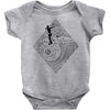 surf nose Baby Onesie