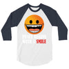 Smile 3/4 Sleeve Shirt