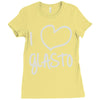 i love glasto (2) Ladies Fitted T-Shirt