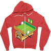 pre computers Zipper Hoodie