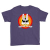 too hip to hop   bunny easter Youth Tee