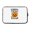 halloween pug Laptop sleeve