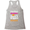 Class of 2017 Proud Grandma Graduation Racerback Tank