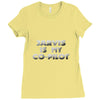 jarvis is my co pilot Ladies Fitted T-Shirt