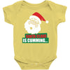 santas cumming Baby Onesie