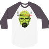 no brain no gain 3/4 Sleeve Shirt