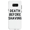 death before shaving Samsung Galaxy S8