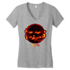 Halloween Sun Women's V-Neck T-Shirt