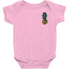 Pineapple Bomb Pocket Baby Bodysuit