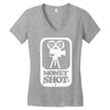 money shot Women's V-Neck T-Shirt