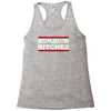 bonjour bitches Racerback Tank