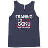 train insaiyan gym training to beat goku or krillin dbz dragon ball z Tank Top