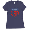 made in usa Ladies Fitted T-Shirt