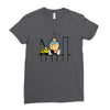 sumo pile driver Ladies Fitted T-Shirt