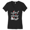 My 1st Disney Trip Women's V-Neck T-Shirt