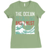 the ocean is calling Ladies Fitted T-Shirt