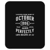 legends were born in october genuıne 1996 qualıty one kind of aged l Mousepad