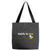 Daddy to Bee Baby Boy Tote Bags