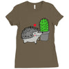 prickly love Ladies Fitted T-Shirt