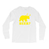 beer t shirt bear plus deer funny tee drinking college humor party shi Long Sleeve Shirts