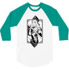 card girl deat game 3/4 Sleeve Shirt