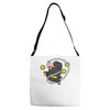 shiny Adjustable Strap Totes