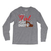 Just A Girl In Love With Her Heavy Equipment Operator Long Sleeve Shirts
