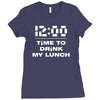 time to drink my lunch Ladies Fitted T-Shirt
