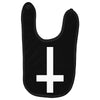 wasted youth inverted cross indie geek swag funny Baby Bibs