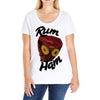 rum ham Ladies Curvy T-Shirt