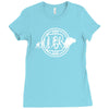 bitcoin' logo Ladies Fitted T-Shirt