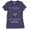 vater und sohn 6 Ladies Fitted T-Shirt
