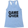 game over Racerback Tank