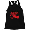 hot sauce emergency Racerback Tank